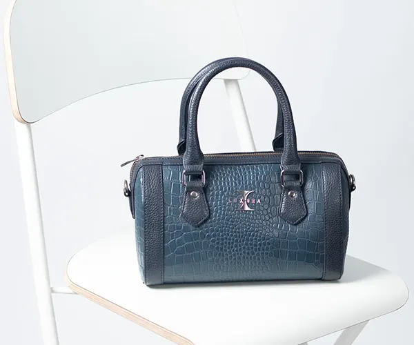 Azure Crest Handbag